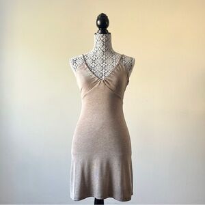 White Fox Cutout Back Mini Dress Size M